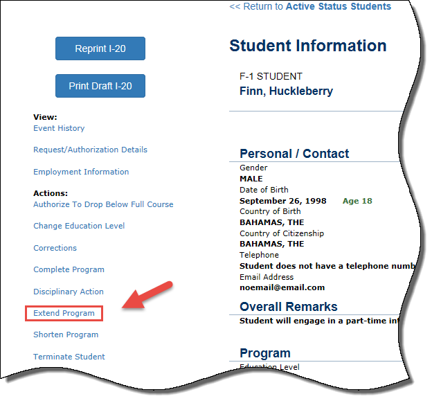 f1 visa extension for phd